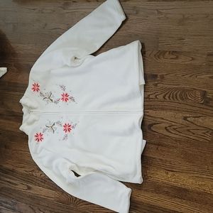 Holiday editions 3x Christmas sweater in white